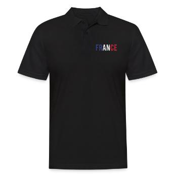 France - Polo Homme - noir - Devant - Kai (181cm)
