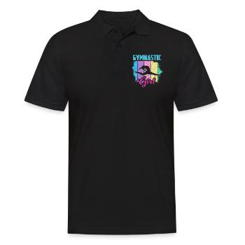 Gymnastique filles - Polo Homme - noir - Devant - Kai (181cm)