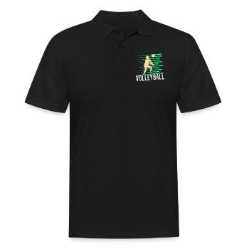 Volley-ball - Polo Homme - noir - Devant - Kai (181cm)