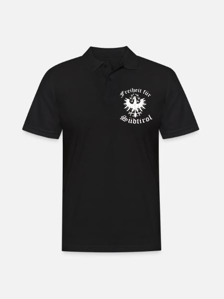 Südtirol - Männer Poloshirt - Schwarz