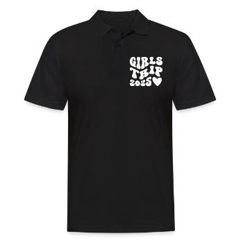 Week-end Filles Femmes Filles Voyage 2025 - Polo Homme - noir - Devant - Kai (181cm)