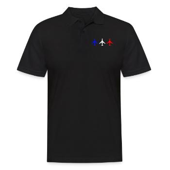 Avions Avions - Polo Homme - noir - Devant - Kai (181cm)