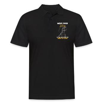 Macht Platz Jungs Boulderer Bouldern - Männer Poloshirt - Schwarz - Vorne - Kai (181cm)