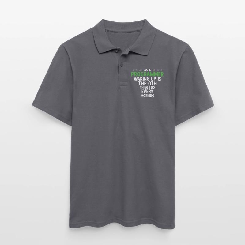 Software Ingenieur Informatiker Programmierer Männer Poloshirt