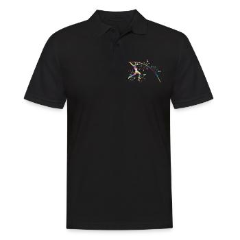 Saut à la perche Saut à la perche pour enfants - Polo Homme - noir - Devant - Kai (181cm)