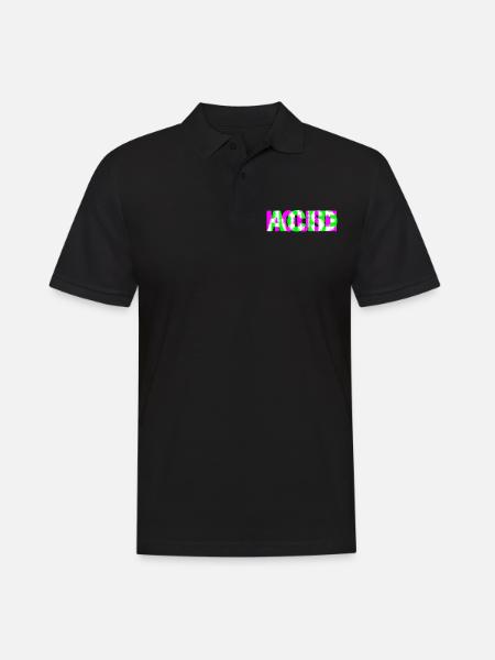 maison acide - Polo Homme - noir