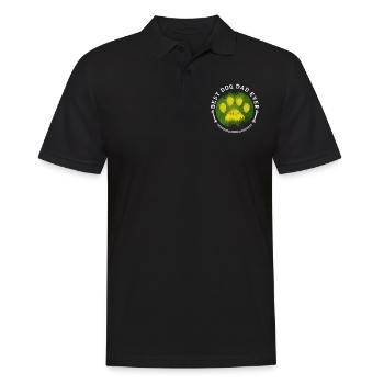 Dog Dog Owner Accessoires Dog Lovers Dogs - Polo Homme - noir - Devant - Kai (181cm)