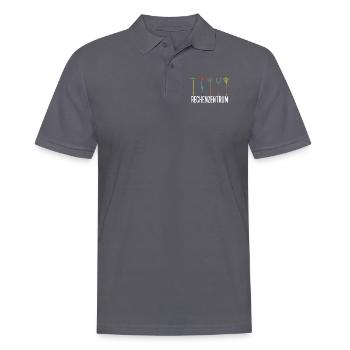 Centre de jardinage Jardinier - Polo Homme - charbon - Devant - Nico (186cm)
