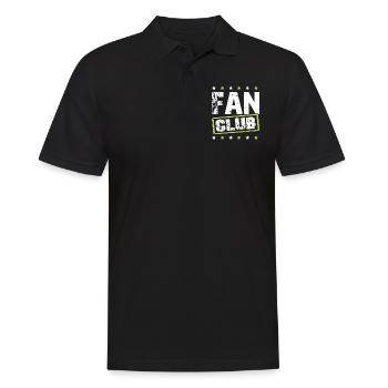 Fan Club - Polo Homme - noir - Devant - Kai (181cm)