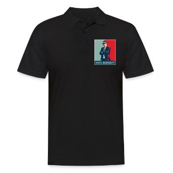 Alain Berset 100 Bersent Shirt - Männer Poloshirt - Schwarz - Vorne - Kai (181cm)