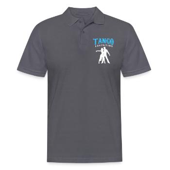 Tango Argentino - Männer Poloshirt - Anthrazit - Vorne - Nico (186cm)