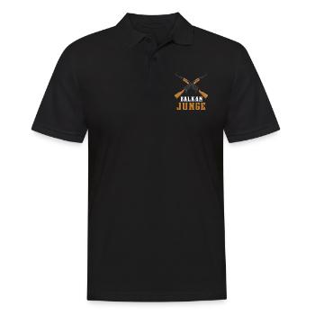 Balkans Jeunes Jebiga Brate - Polo Homme - noir - Devant - Kai (181cm)
