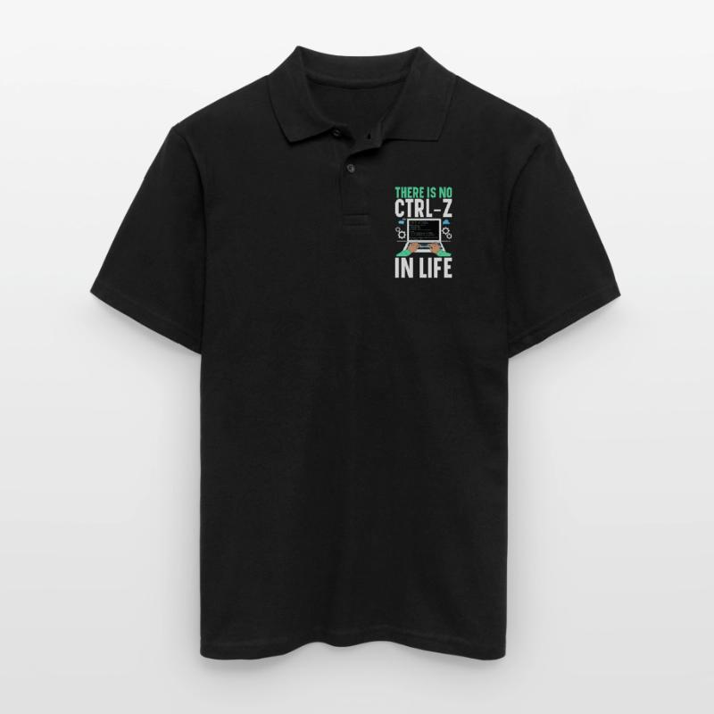 Programmierer Informatiker Computer Nerd Geschenk Männer Poloshirt
