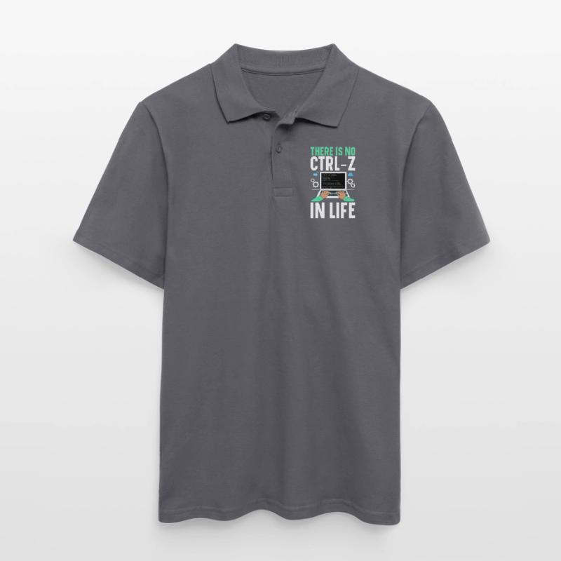 Programmierer Informatiker Computer Nerd Geschenk Männer Poloshirt