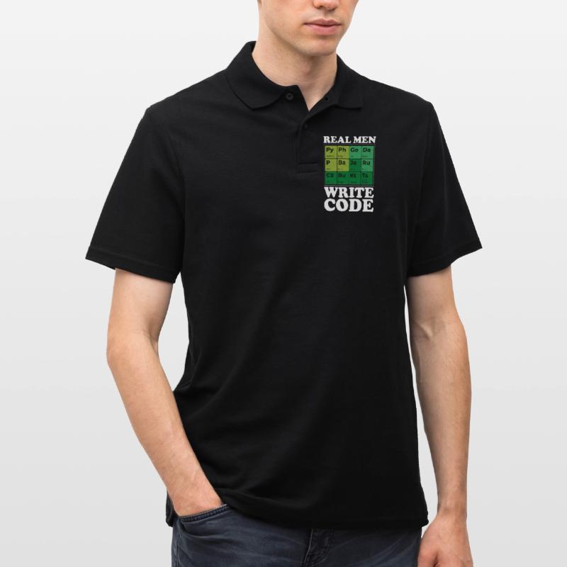 Programmierer Informatiker Computer Nerd Geschenk Männer Poloshirt