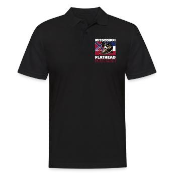 Poisson-chat pêcheur Poisson-chat Pêche au poisson-chat Pêche au poisson-chat - Polo Homme - noir - Devant - Kai (181cm)