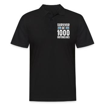 Epidemiology Scientist Epidemiologist Medicine - Men's Polo Shirt - black - Front - Kai (181cm)