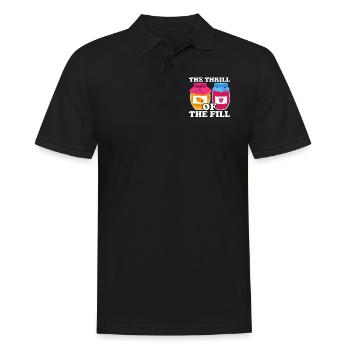 Mise en conserve Mise en conserve - Polo Homme - noir - Devant - Kai (181cm)