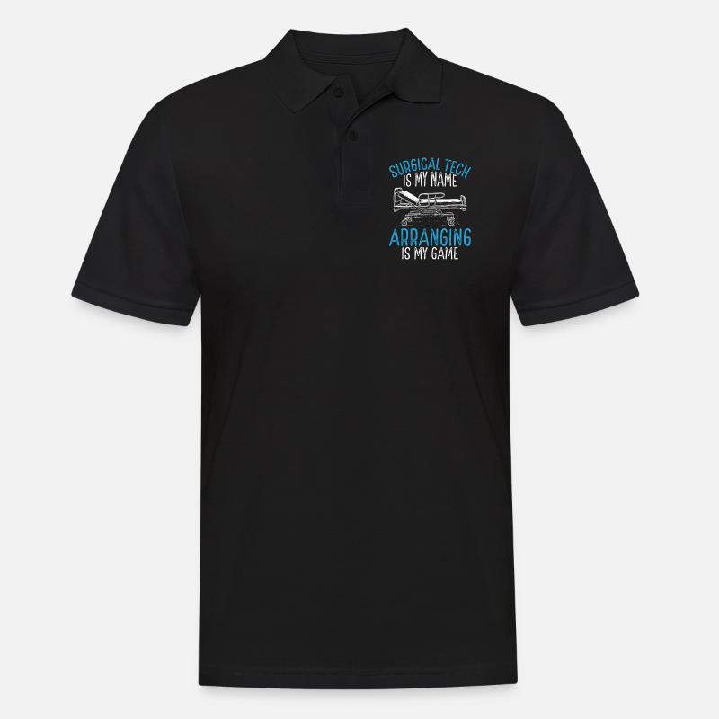 Chirurgischer Techniker Chirurgischer Technologe - Männer Poloshirt - Schwarz