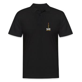 Motif Calibre Endurance - Polo Homme - noir - Devant - Kai (181cm)