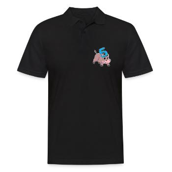 Taureau taureau d'anniversaire pour enfants de 5 ans - Polo Homme - noir - Devant - Kai (181cm)