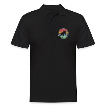 Cochon - Polo Homme - noir - Devant - Kai (181cm)