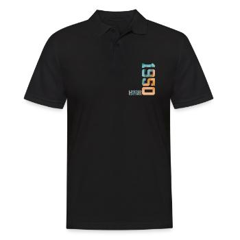 76E ANNIVERSAIRE ÉDITION LIMITÉE 1950 - Polo Homme - noir - Devant - Kai (181cm)