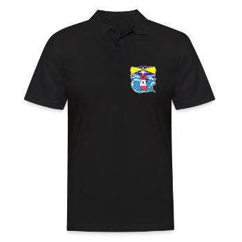 Lighthouse Coast Sea Sea - Men's Polo Shirt - black - Front - Kai (181cm)