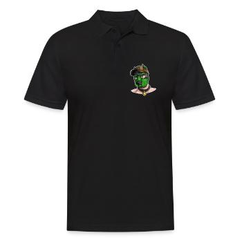 PupGreen - Polo Homme - noir - Devant - Kai (181cm)