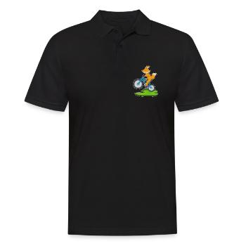 Vélo Fuchs - Polo Homme - noir - Devant - Kai (181cm)