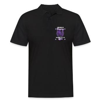 Fille de bureau Comptable de bureau Fille Cadeau - Polo Homme - noir - Devant - Kai (181cm)