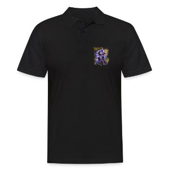 Kizomba Perspective sociale Kiz urbain - Polo Homme - noir - Devant - Kai (181cm)