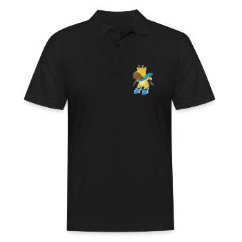 Girafe Skier Ski - Polo Homme - noir - Devant - Kai (181cm)