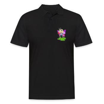Entraînement au papillon Gymnastique Fitness - Polo Homme - noir - Devant - Kai (181cm)