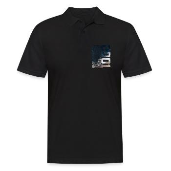 LIMITED EDITION 2001 25 YEARS 25TH BIRTHDAY - Men's Polo Shirt - black - Front - Kai (181cm)