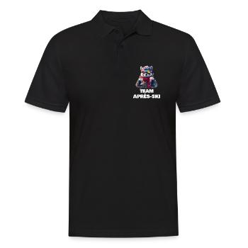 Équipe d’après-ski | Chemise de ski Funny Party - Polo Homme - noir - Devant - Kai (181cm)