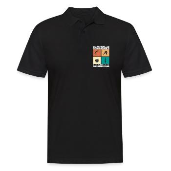 Kunstspringen Turmspringer Sprungbrett - Männer Poloshirt - Schwarz - Vorne - Kai (181cm)