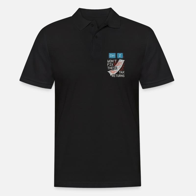 Buchhaltungsstudent Cpa Im Training Excel -witze - Männer Poloshirt - Schwarz