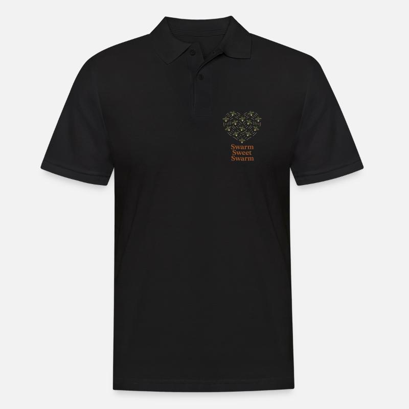 Luciole Nuit Nuit Glow Bug Nostalgique - Polo Homme - noir