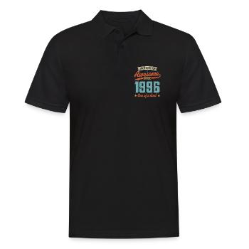 Génial depuis 1996 - Polo Homme - noir - Devant - Kai (181cm)