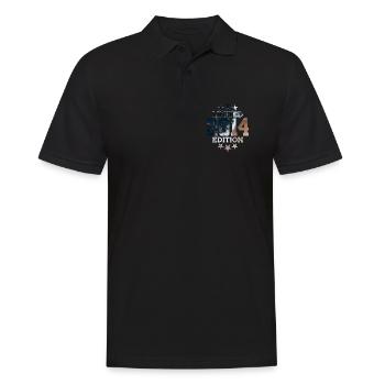 LIMITED EDITION 2014 12TH BIRTHDAY - Men's Polo Shirt - black - Front - Kai (181cm)