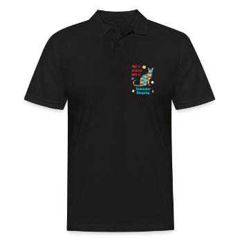 Be Kind – Autism Awareness - Men's Polo Shirt - black - Front - Kai (181cm)