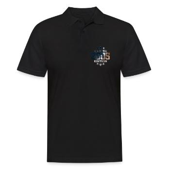 ÉDITION LIMITÉE 21E ANNIVERSAIRE 2005 - Polo Homme - noir - Devant - Kai (181cm)