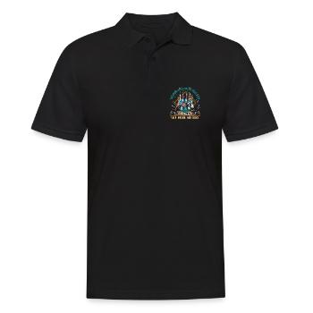 Guitare Guitariste Musicien Guitariste - Polo Homme - noir - Devant - Kai (181cm)