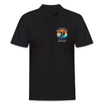 Halloween Gender Reveal - Men's Polo Shirt - black - Front - Kai (181cm)