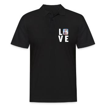 Pelikane Pelikan - Männer Poloshirt - Schwarz - Vorne - Kai (181cm)