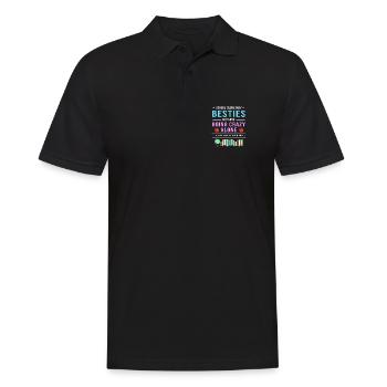 Secrétaire d’école Secrétaire d’école - Polo Homme - noir - Devant - Kai (181cm)