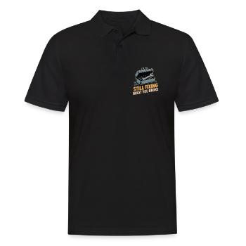 Humour d’artisan - Polo Homme - noir - Devant - Kai (181cm)