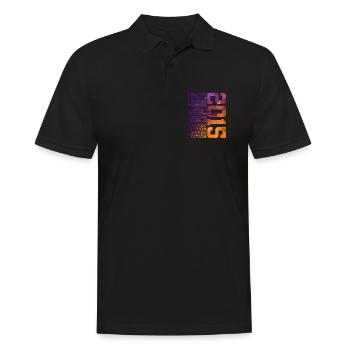 11 ANS ÉDITION LIMITÉE 2015 11E ANNIVERSAIRE - Polo Homme - noir - Devant - Kai (181cm)
