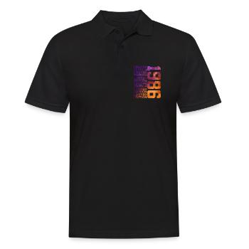40 ANS ÉDITION LIMITÉE 1986 40E ANNIVERSAIRE - Polo Homme - noir - Devant - Kai (181cm)